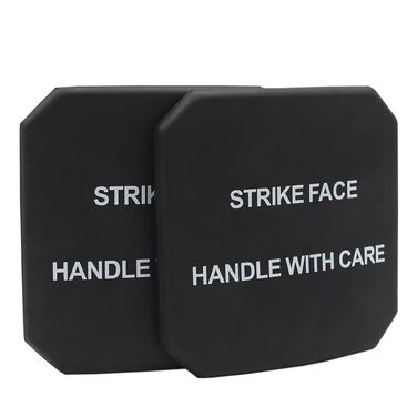 Дюймів військовий жилет EVA бічна пластина накладка тактичний страйкбольний мисливський жилет бронежилет манекен пластина захисна бічна накладка панель SAPI розміром чорний, 2 шт., 6x6