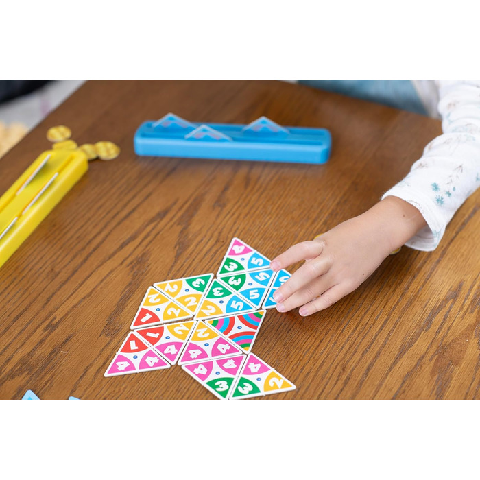 Настільні ігри від 4 років - Настільні ігри для 2-4 гравців - Гра в доміно, сімейна гра для дітей із середньою тривалістю 20 хвили
