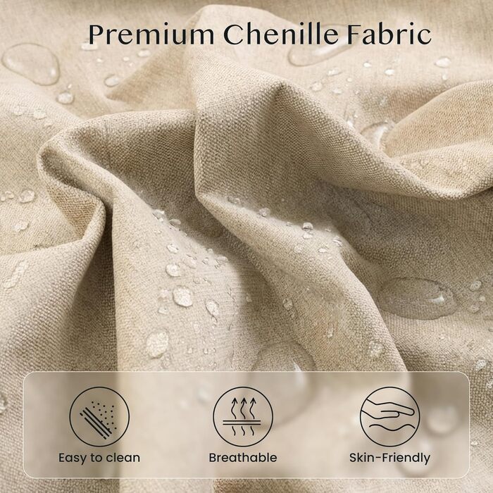 Крісло-гойдалка FLEXISPOT з 3-позиційним регулюванням відкидання, крісло для телевізора, крісло-гойдалка, подушка та бічна кишеня, ідеально підходить для сім&39ї та відпочинку, колір HomeEase Beige Oat Beige