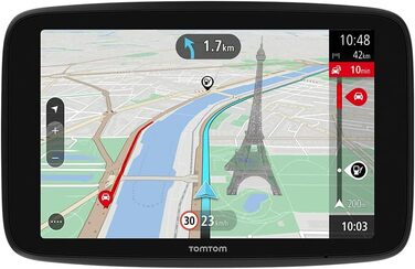 Навігаційний пристрій TomTom GO Navigator (6 дюймів, уникнення заторів завдяки TomTom Traffic, оновлення карт світу, оновлення через Wi-Fi)