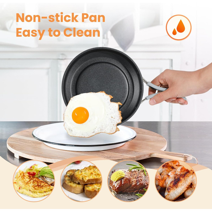 Електричний горщик для гарячої каструлі ENFRIFAM, портативний набір каструль для приготування їжі з горщиками та сковородою зі складною ручкою для автофургону, гуртожитку, офісу, на відкритому повітрі, кемпінгу, каструля для супу 1,8 л 0,75 л сковорода сі