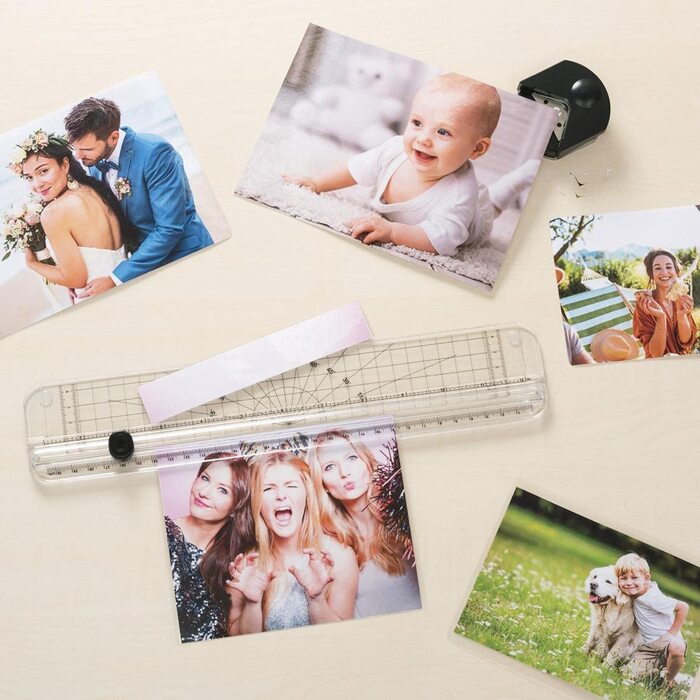 Ламінатор Hama Laminator plus ламінуючі пакети (A4, A5, A6, візитні картки, комплект ламінатора, включаючи пакети для ламінатора, машину для холодного та гарячого ламінування, а також аксесуари, 80-125 мікрон)