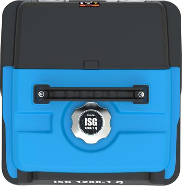 Інверторний генератор Gde ISG 1200-1 Q (4-тактний двигун, бензиновий, 1,3/1,76 (кВт/к.с.), 230 В, 2 шт. USB, макс. 1200 Вт, час роботи до 6 год, бак 3 л, захист від перевантаження, світлодіодний дисплей, аксесуари, вага 12,4 кг)