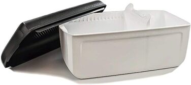 ПОСУД BrotMax Junior 2 білий чорний A 201 Хлібник Brot Max Brotprofi