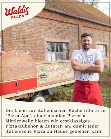 Коробка для піци Waldis Pizza Ball Box - 40 х 30 см, висота 10 см - Коробка для зберігання з кришкою - Коробка для розстойки тіста для піци - Аксесуари для піци