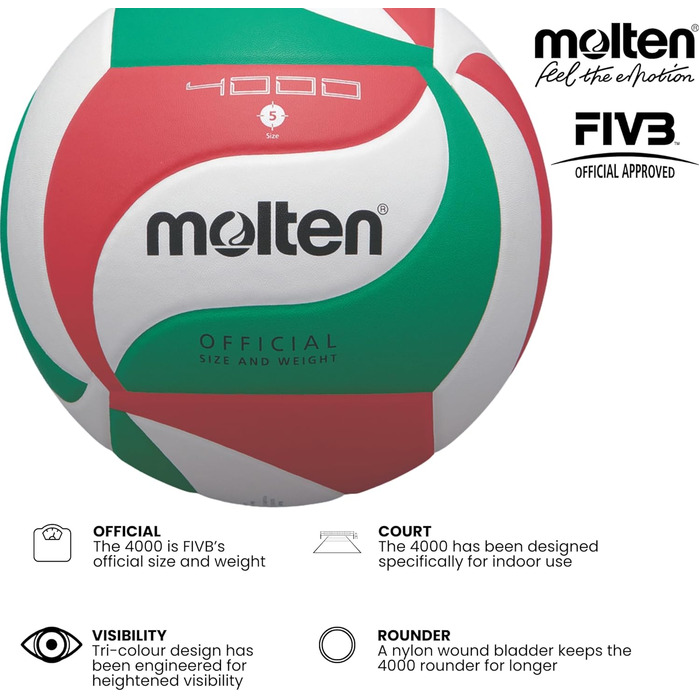 Волейбольний м'яч Molten V5M4000