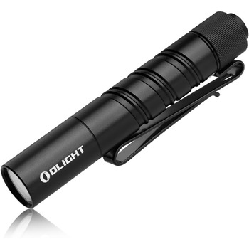 Міні-ліхтарик OLIGHT I3T 2, 200 люмен Компактне яскраве світло з двостороннім кишеньковим затискачем, 2 режими освітлення, лампа на батарейках AAA з перемикачем на задній частині для кемпінгу на природі та походів