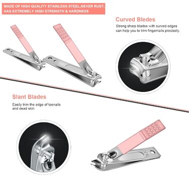 Набір манікюрних інструментів Leipple (18 предметів)