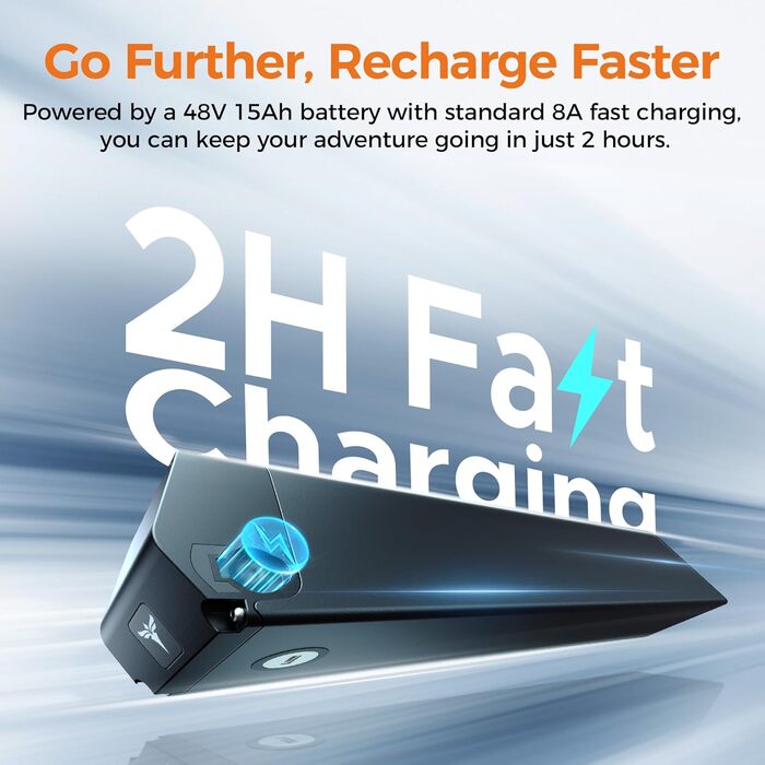 Складаний електровелосипед ENGWE, акумулятор 48 В 15 Аг, запас ходу до 130 км, датчик крутного моменту та складна конструкція з гідравлічними гальмами та додатком для будь-якої місцевості, двигун PRO 3.0 Boost, чорний