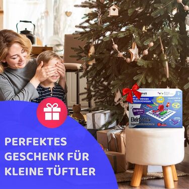 Набір електроніки noDNA для дітей, Набір для електронних експериментів для дітей віком від 8 років - 300 експериментів для дітей віком від 8 років, Подарунковий набір електроніки для 8-річних хлопчиків, **Діти**