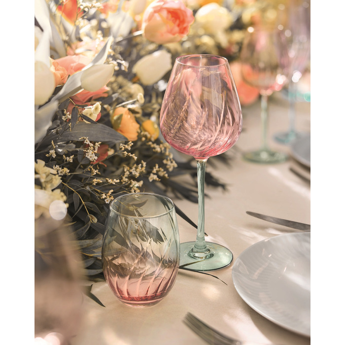 Набір келихів CD'A Swirly Spring, 4х470 мл (7224465)