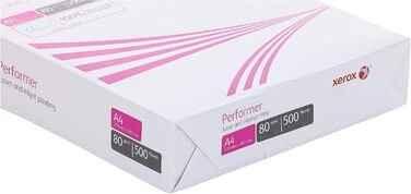 Багатофункціональний папір Xerox Performer, 80 г м, А4, 1 картка, 5 пачок, 2 500 аркушів 003R90649 білий 1 картон Відповідь 4