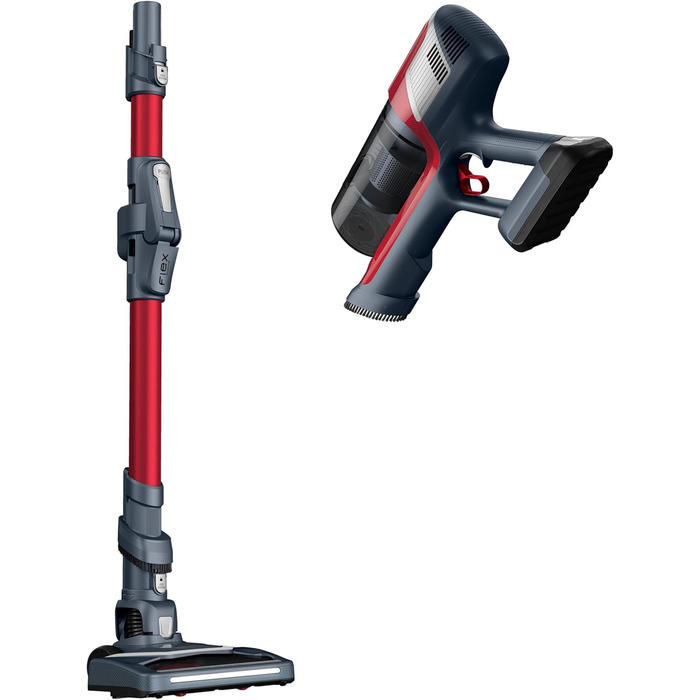 Акумуляторний пилосос Rowenta RH6471 X-Pert 6.60 Легкий Аксесуари для домашніх тварин Світлодіодний дисплей Гнучке з'єднання 100 В