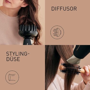 Фен Panasonic EH-NA9J технологія Nanoe (4 режими для волосся, обличчя та шкіри голови, 2 температурні режими, 2 насадки) чорний, ш