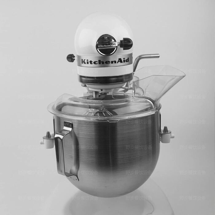 Захист від бризок із заливним жолобом для блендера KitchenAid на 4.5 або 5 кварт, захисний глечик 5KN1PS для змішувача Кришка чаші для розливу Нахилена головка 4.5-5QT для KitchenAid