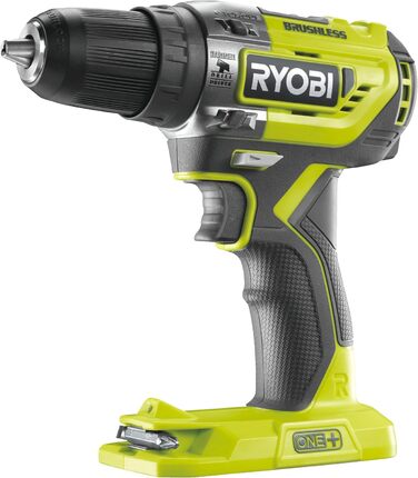 Перфоратор Ryobi r18pd5 - 0 один без вугільних щіток, 18 В, без акумулятора, 0 Вт, 18 В, зелений, стандартний