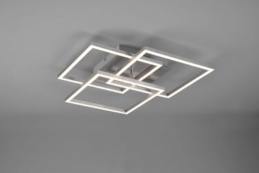 Стеля LED-світильник Reality Mobile R62883107, матовий нікель, 27 Вт, з пультом, димером, зміною кольорів та нічником
