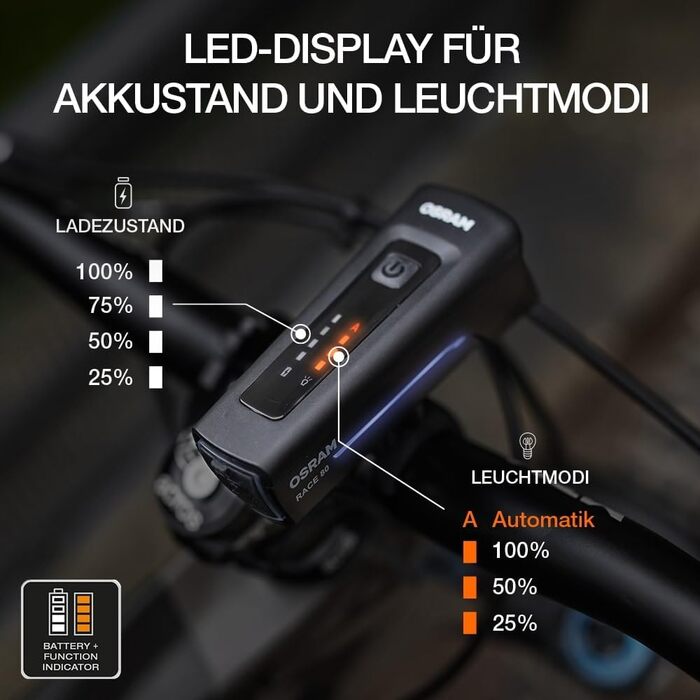 Комплект ручних ліхтарів OSRAM LEDBL102 SET, 80 люкс