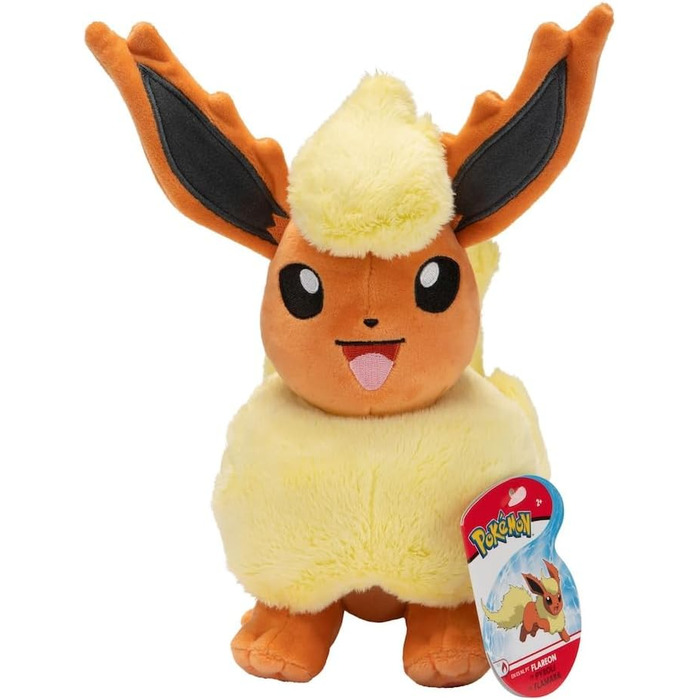 М'яка іграшка Pokmon Flamara (Фламара) 20 см, офіційна ліцензійна продукція
