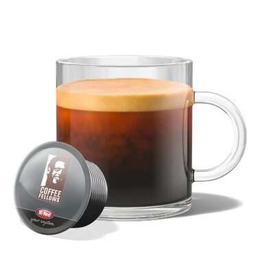 Капсули Coffee Fellows Blend Caf Crme, сумісні з K-fee та Tchibo Cafissimo*, шоколадно-горіхові смаки, 120 кавових капсул