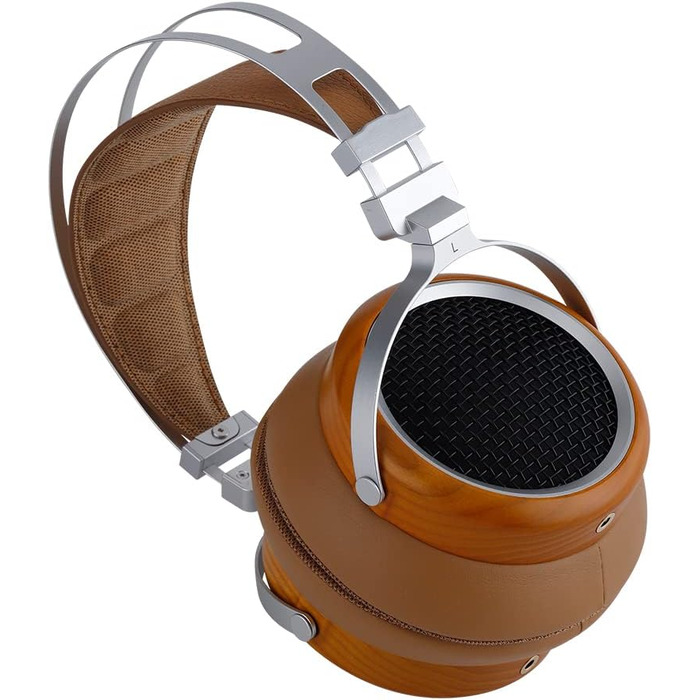 Відкриті дерев'яні навушники SIVGA Luan Hi-Fi 50 мм з динамічним драйвером (коричневі)
