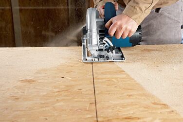 Циркулярна пила Bosch Professional GKS 85 (у комплекті з пиляльним диском для деревини , адаптером для видалення пилу, шестигранни