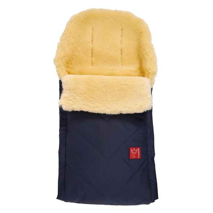 Муфта для ніг 'Dublas з натурального хутра, колір темно-синій, 6510322 -