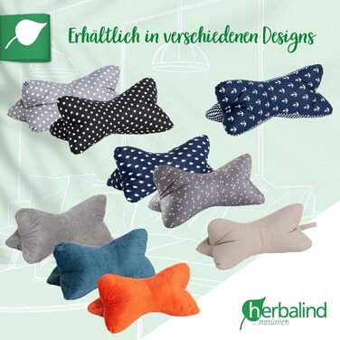 Подушка для шиї Herbalind Reading Bone 40x18 см, вельветовий дизайн - 100 бавовняна вельветова тканина, міцна та миється - ергономічна подушка для шиї як подушка для читання для відпочинку та читання - для планшетів - помаранчева