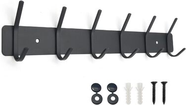 Гачки для верхнього одягу SYPEN настінні, вішалка металева, настінна вішалка з нержавіючої сталі, вішалка з гачками для одягу, віш