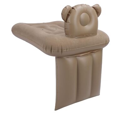 Надувне автокрісло SIXRUN, подовжена конструкція зі знімним ременем безпеки для малюків, сумісне з більшістю поширених типів автомобілів, позашляховиків, мінівенів