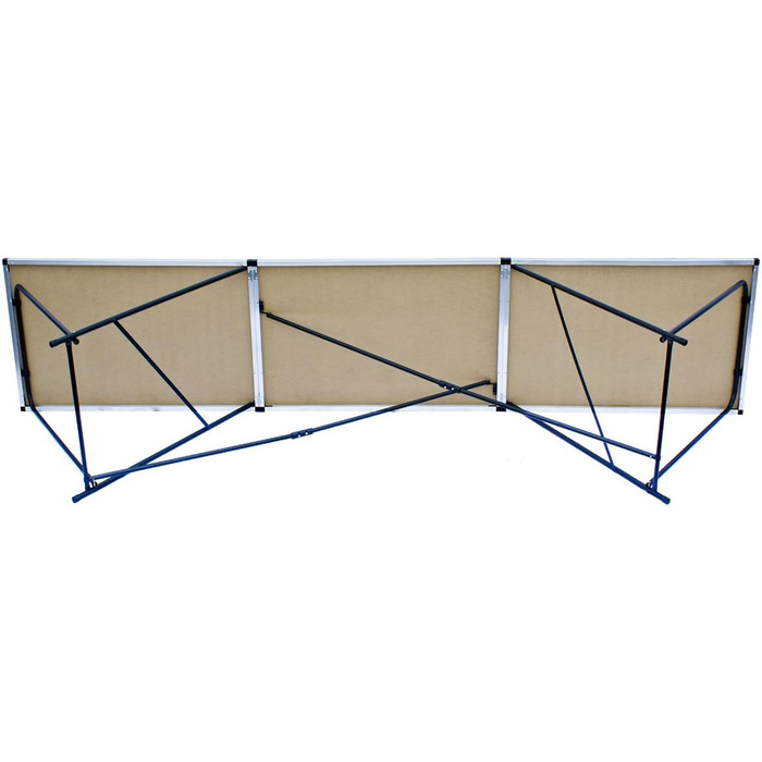 Складаний багатофункціональний стіл, багатоцільовий стіл, кемпінговий стіл, розкладний стіл, ринковий стіл, професійний стіл для обклеювання шпалерами, бічний столик для кемпінгу в саду, для фестивалів, ринків тощо (професійний стіл для обклеювання шпалер