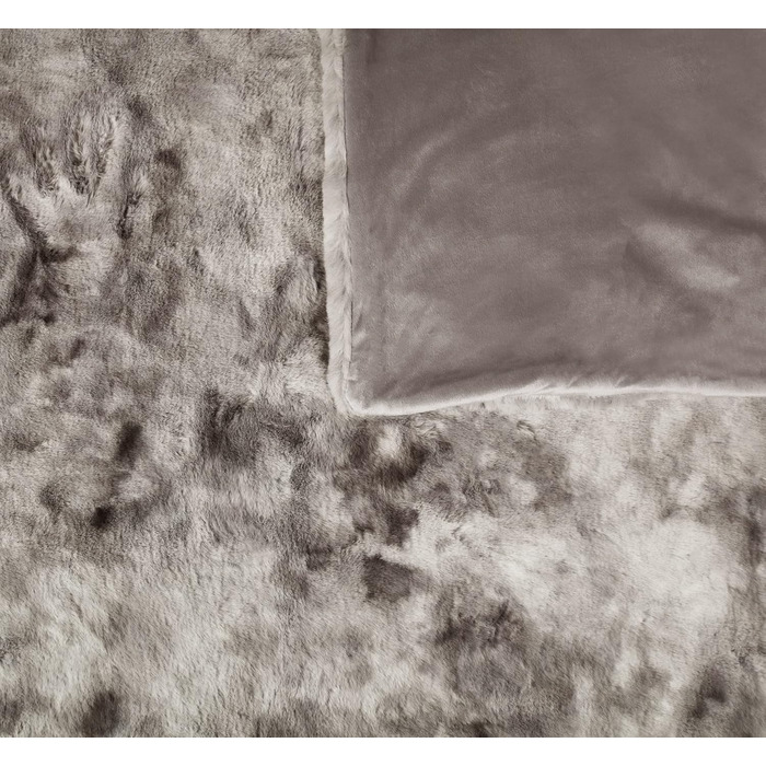 Плед для вітальні, імітація штучного хутра, Rabbit Deluxe 750 GSM 150x200 см, плед зі штучного хутра (хутро норки), хутро норки 150x200