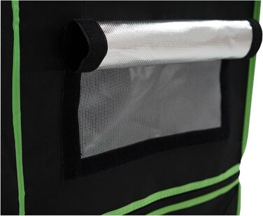 Тент для вирощування Zelsius MyHomeGrow Кімната для вирощування в приміщенні Гроубокс (40 x 40 x 160 см, Сірий) Сірий 40 x 40 x 160 см