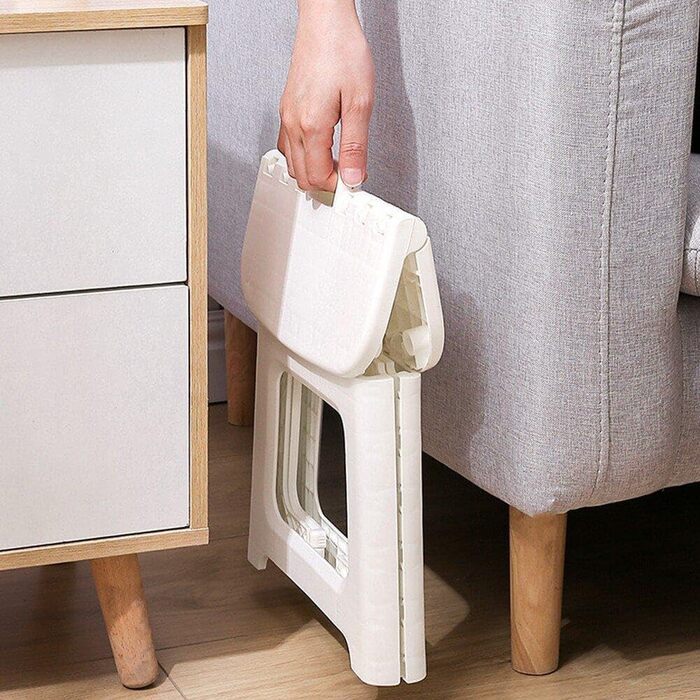 Складаний дитячий стілець зі спинкою, скандинавський табурет, пластиковий табурет-сходинка, робочий стілець, низький стілець для вітальні, меблі для патіо