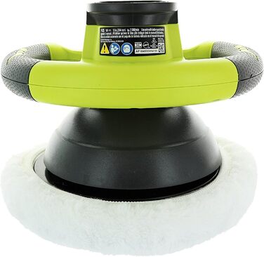 В літій-іонний 25,4 см 2500 об/хв акумуляторний орбітальний буфер/полірувальник з 2 насадками (акумулятор не входить до комплекту,