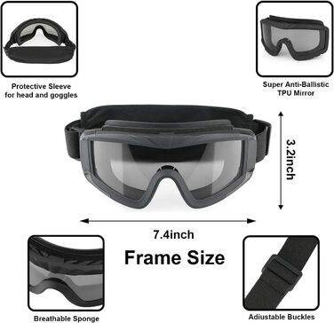 Тактичний шолом PJ типу Airsoft Fast та складна маска для захисту слуху з окулярами та повним захистом обличчя, червона маска