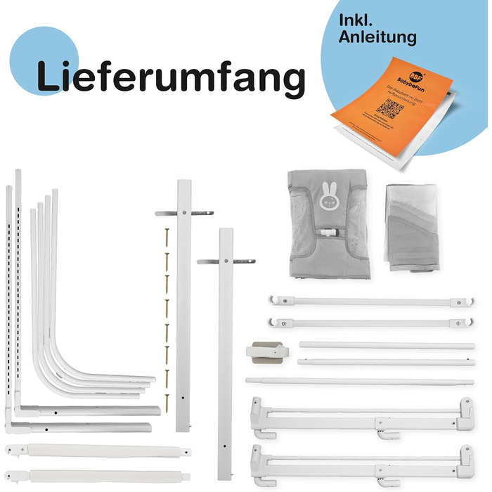 Дитяче ліжечко Грудне вигодовування у власному ліжку Дитяче ліжко для пружинного матраца та звичайного ліжка із захистом від перекидання Extra Safe Борти для ліжка Альтернатива дитячому ліжку