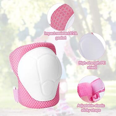 Різноманітні наколінники дитячі з шоломом, захисні набори для дітей, захисне спорядження для дітей, захисне спорядження для ролико