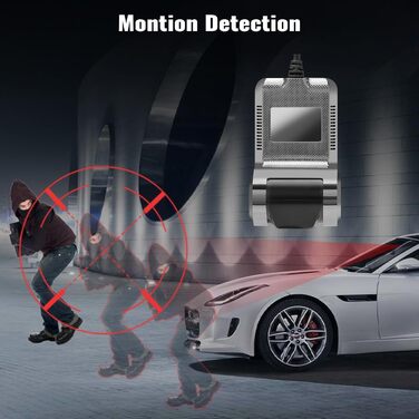 Автомобільний відеореєстратор CAMECHO Mini для автомобільного радіо для Android, USB DashCam Car з автомобільною камерою 170 з шир