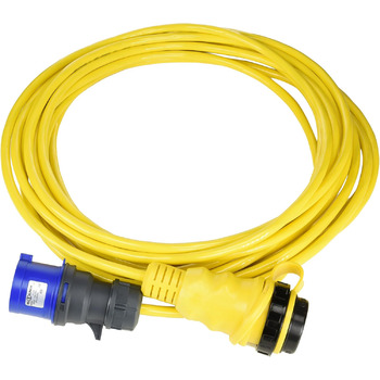 Набір шнурів Marinco 32 A 230 В, 15 м W/EUROP морські ліхтарі, унісекс дорослий, жовтий, один розмір