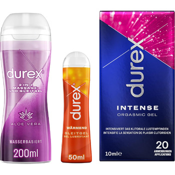 Набір Durex Pampering для нього і для неї (оргазм, алое вера, зігрівання)