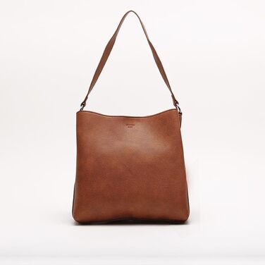 Сумка для бомжів з регульованою ручкою - Жіноча сумка модна - Елегантні сумки на кожен день та вечірку Conti Camel 27 X 29 X 12 см