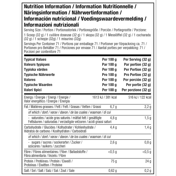 Протеїновий порошок MuscleTech NitroTech 100% Whey Gold, Vanilla, 2,27 кг