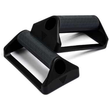 Ручки для віджимань GORNATION, перекладина для віджимань із силіконовою ручкою та нековзною гумовою основою, легка та портативна, обладнання для калістеніки для дому, ручки для стійки на руках, тренування вдома та на свіжому повітрі, темно-сіра