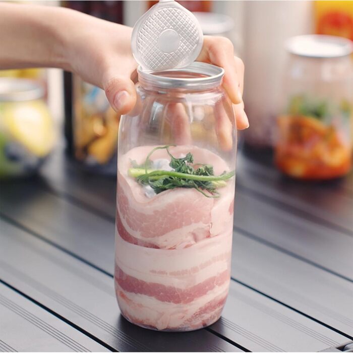 Пластикові стаканчики з кришками, що герметично герметичні, прозорі, для боба, скляна ємність для смузі, сумісна з автоматичним герметиком для стаканчиків, 200 шт. x 250 мл, один розмір