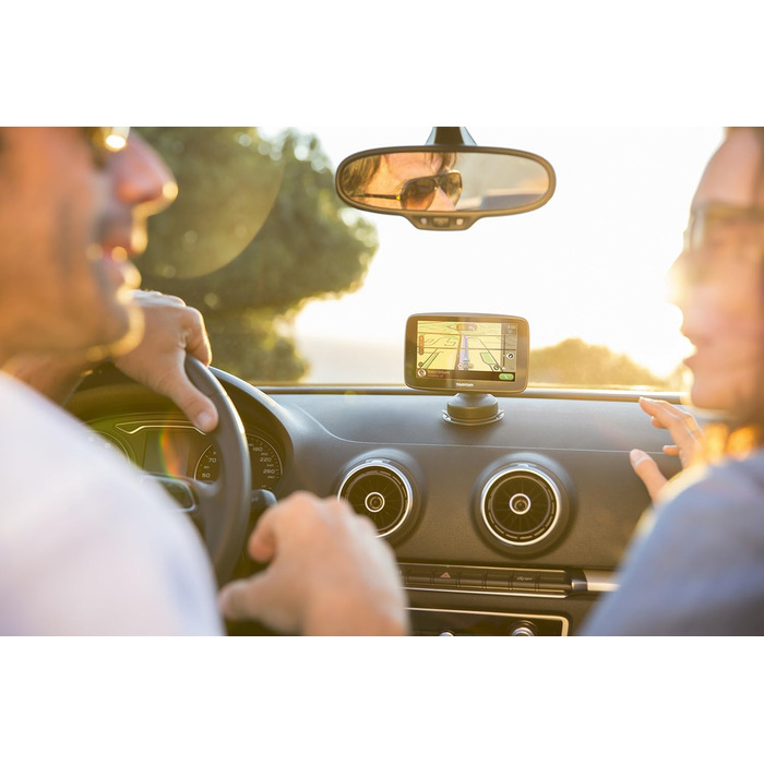 Навігаційна система TomTom GO 520 12,7 см (5 дюймів) із сенсорним екраном, фіксований чорний, сірий - Навігаційні системи (мультидіафрагма, внутрішня, вся Європа, 12,7 см (5 дюймів), 480 x 272 пікселів, 109 ppi)