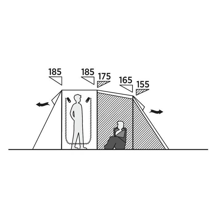 Намет чотиримісний Easy Camp Hamra 4 (120494)
