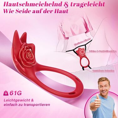 Інтерактивний вібратор зі штучним інтелектом, секс-іграшка для пар, жіночий із додатком, з 6 кільцями для пеніса, 9 налаштувань вібрації для жінок, тиха багатоточкова стимуляція клітора для БДСМ, секс-іграшка для пар, екстремальні секс-іграшки