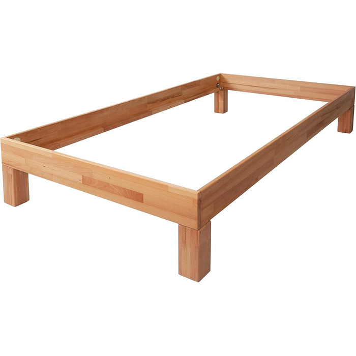 Ліжко Krok Wood Jana з масиву бука (100 x 200 см)