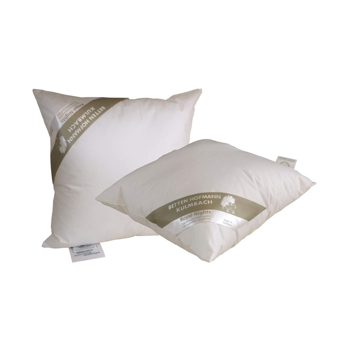 Ліжка Hofmann, 2 предмети, Франконіанські подушки Hofmann, подушки для голови, подушки для шиї, 40x40 см, які можна прати, 200 г